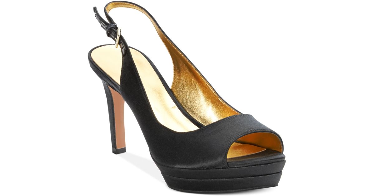 nine west linda platform pump