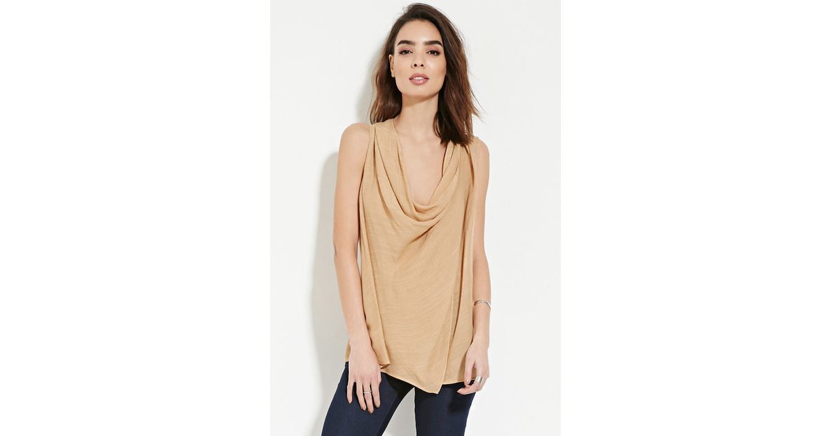 forever 21 draped wrap front top in brown forever 21 contemporary draped wrap front top in brown lyst forever 21 draped wrap front top in brown forever 21 contemporary draped wrap front top in brown lyst
