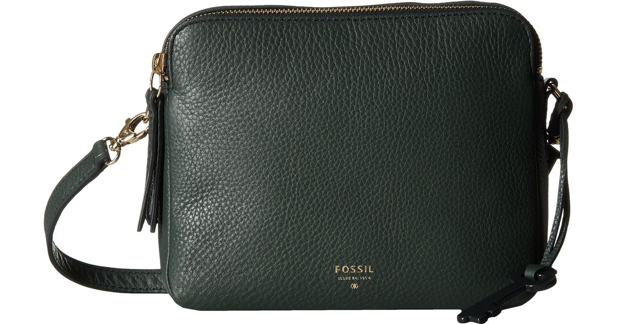 Lyst Fossil Sydney Crossbody In Green