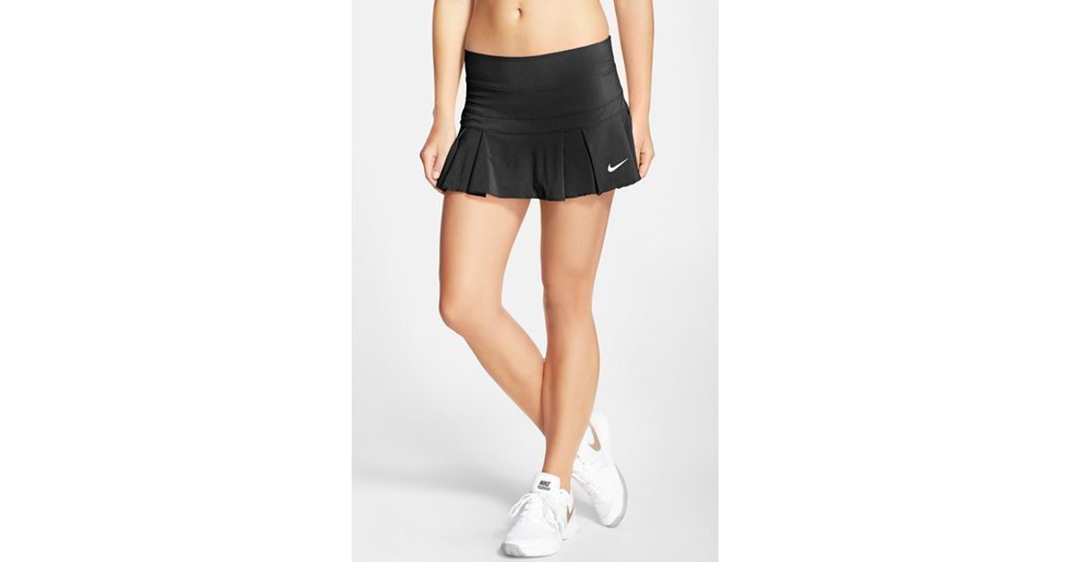 Lyst - Nike 'victory - Breathe' Dri-fit Tennis Skirt in Black