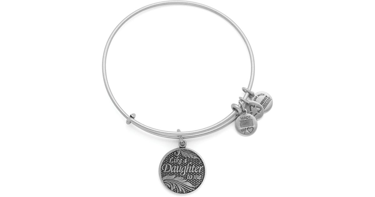 Lyst Alex And Ani Like A Daughter To Me Expandable Wire Bangle In Lyst Alex And Ani Like A Daughter To Me Expandable Wire Bangle In Metallic