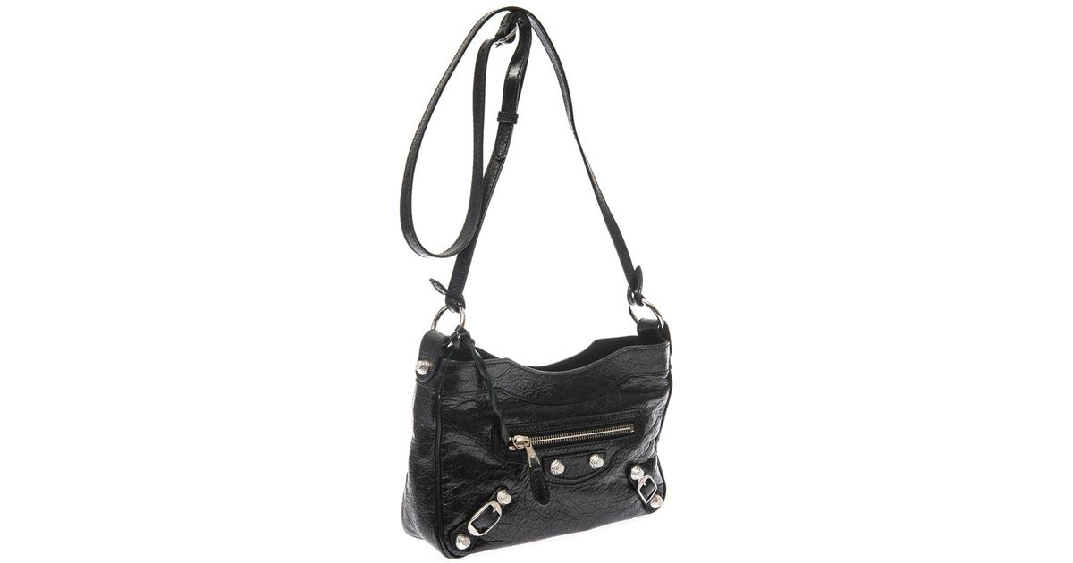 Lyst Balenciaga Giant City Mini Crossbody Bag In Black