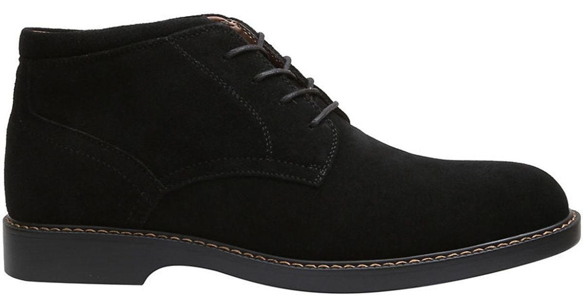 G.h. bass & co. Plano Suede Chukka Boots in Black for Men | Lyst