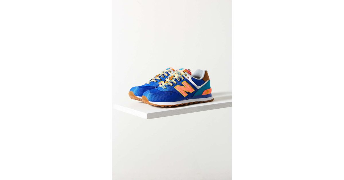 New Balance 574 Weekend Expedition Running Sneaker in Blue Sale New Balance Women 574 (Weekend Expedition) Shoes Grey