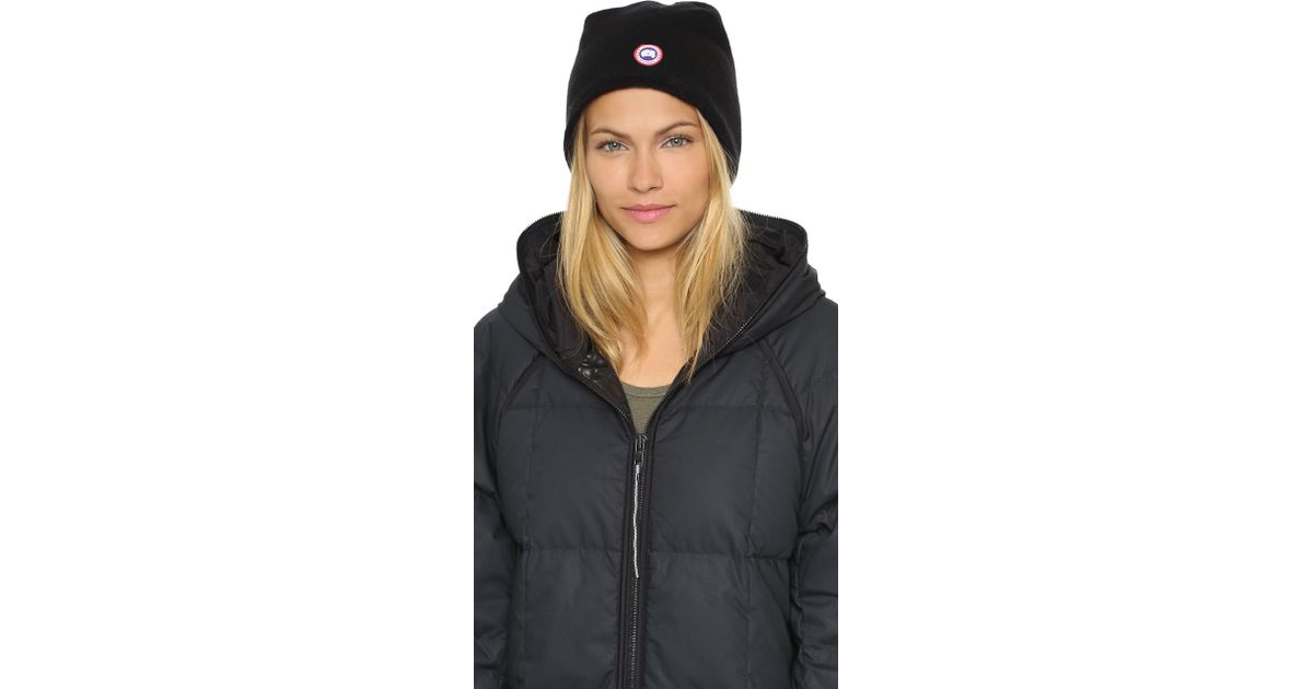 canada goose merino wool beanie graphite canada goose merino wool beanie graphite