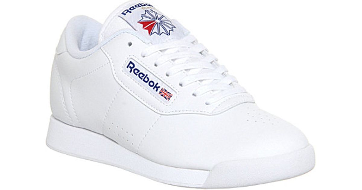 Lyst - Reebok Princess Trainers, Women's, Size: 6, White ...