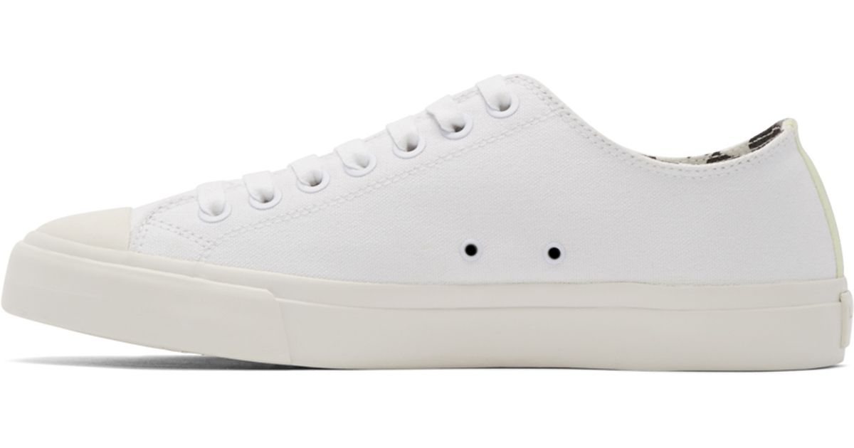 orly white canvas sneakers