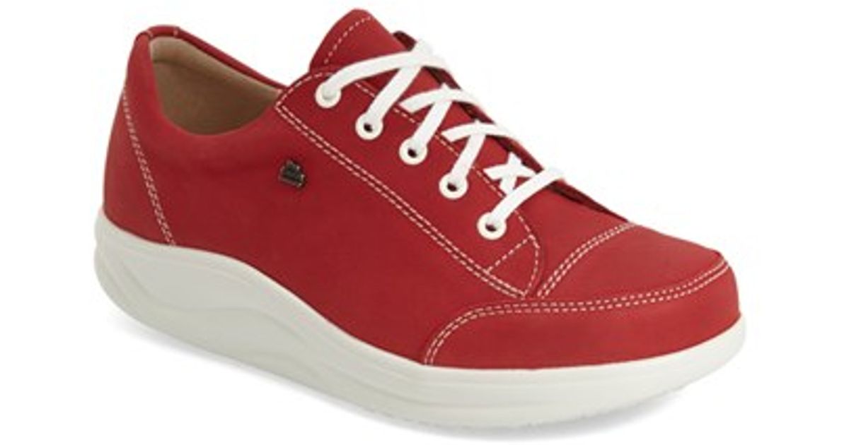 finn-comfort-finnamic-by-ikebukuro-walking-shoe-in-red-lyst