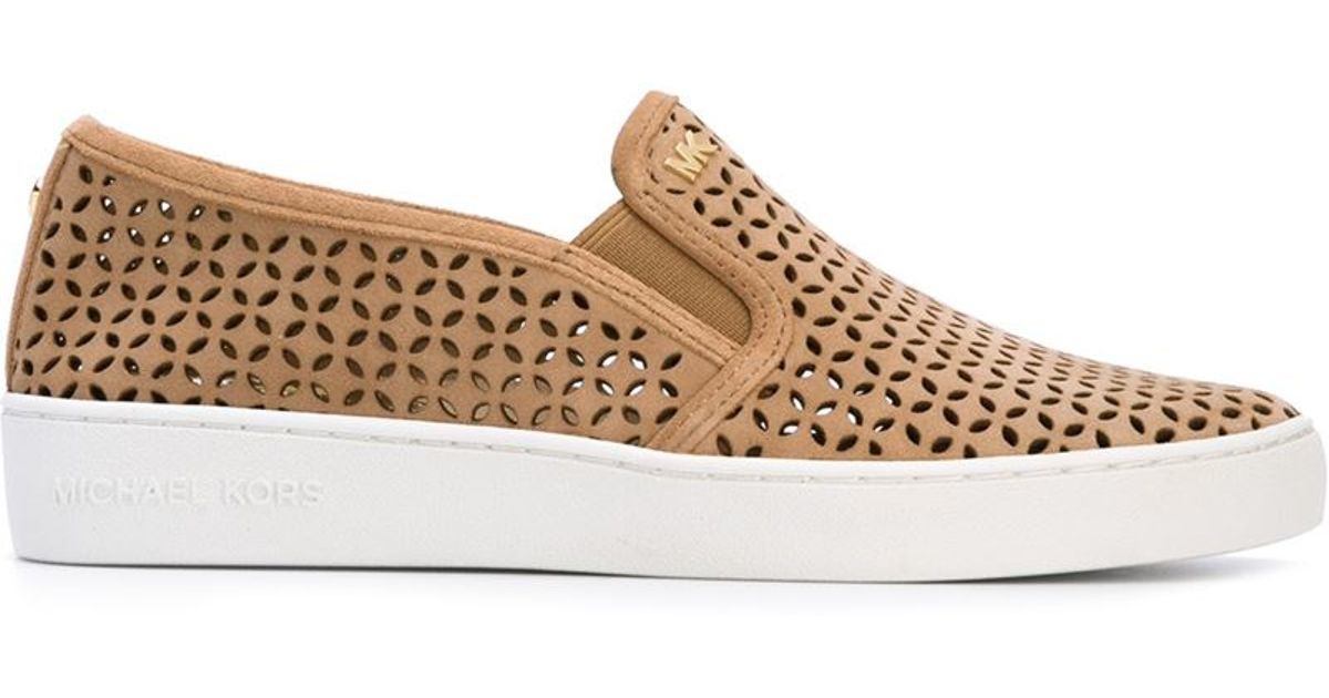 michael kors olivia slip on sneakers