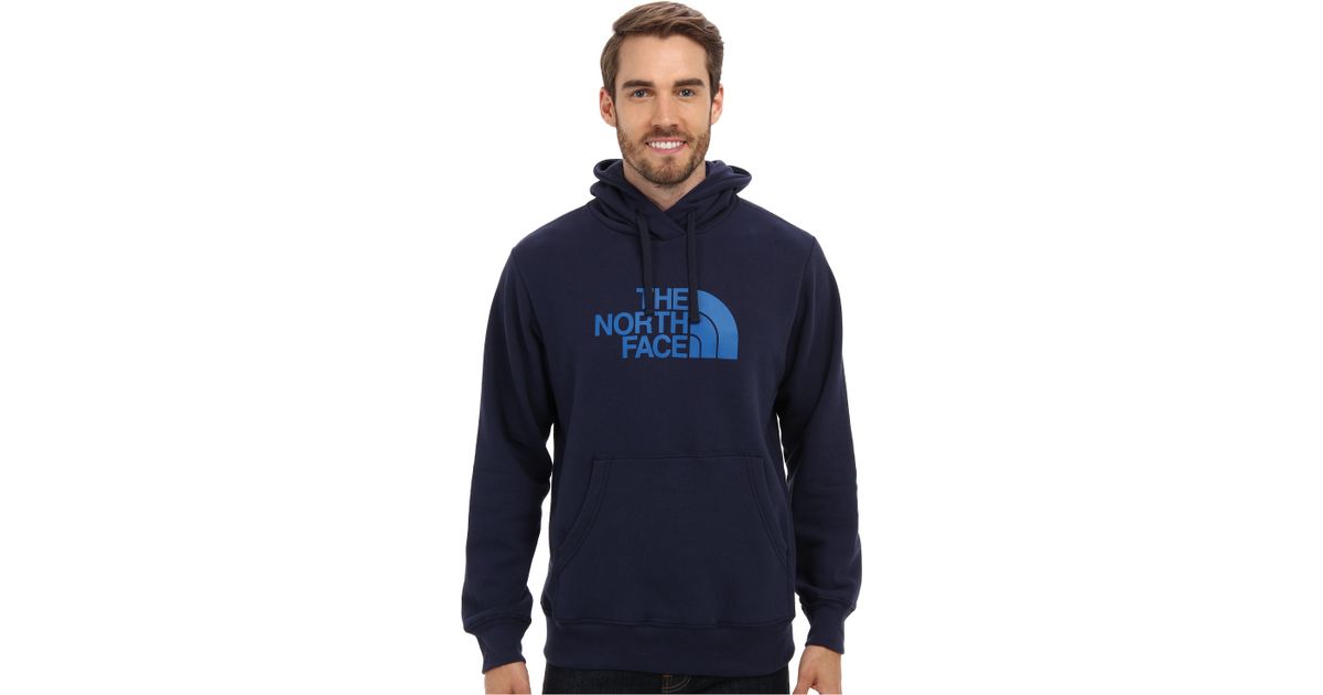 Lyst - The North Face Half Dome Hoodie in Blue for Men