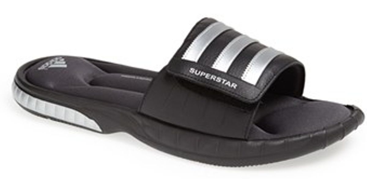 Adidas originals 'superstar 3g' Slide Sandal in Metallic for Men | Lyst