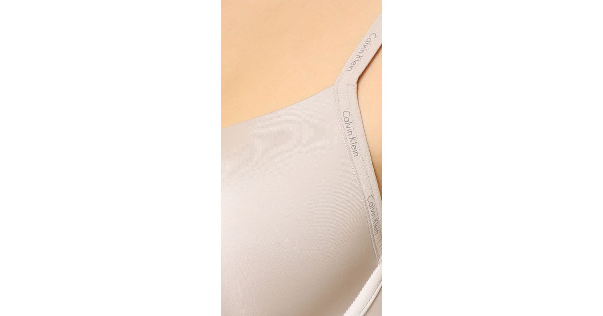 Calvin Klein Perfectly Fit Sexy Signature Demi Bra in