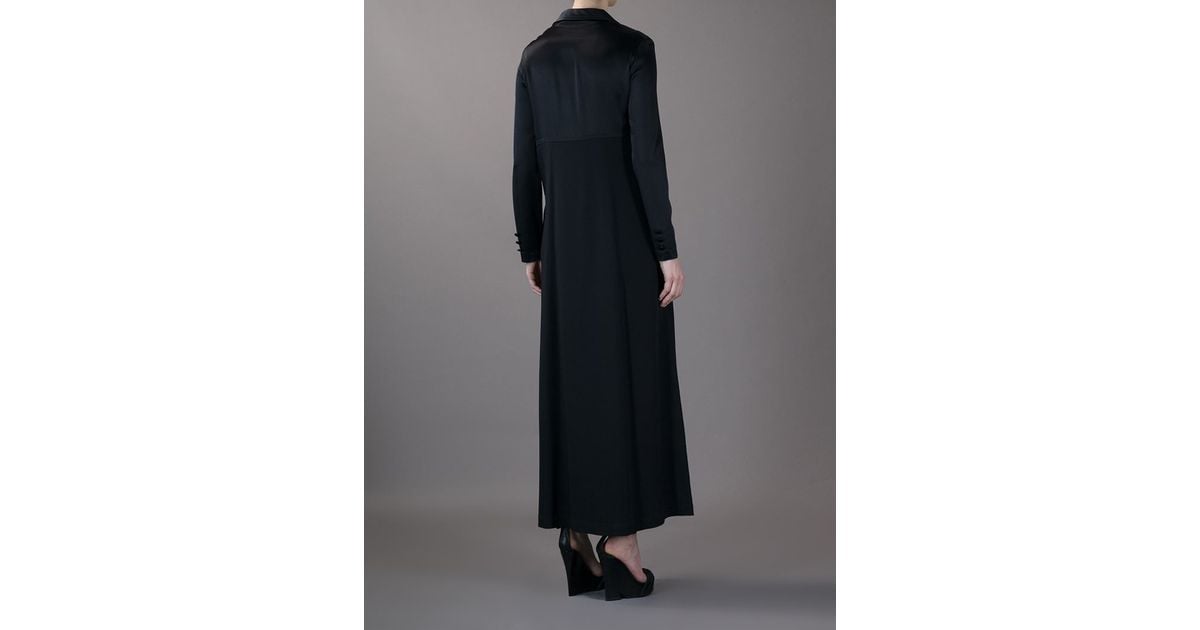 Moschino Long Dress in Black | Lyst