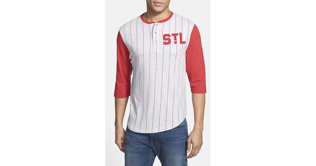 red jacket cardinals shirt