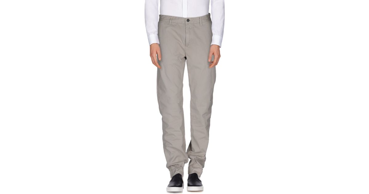 gray trouser pants