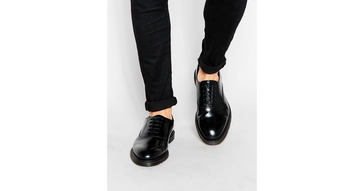 Dr. martens Henley Oxford Shoes in Black for Men Lyst