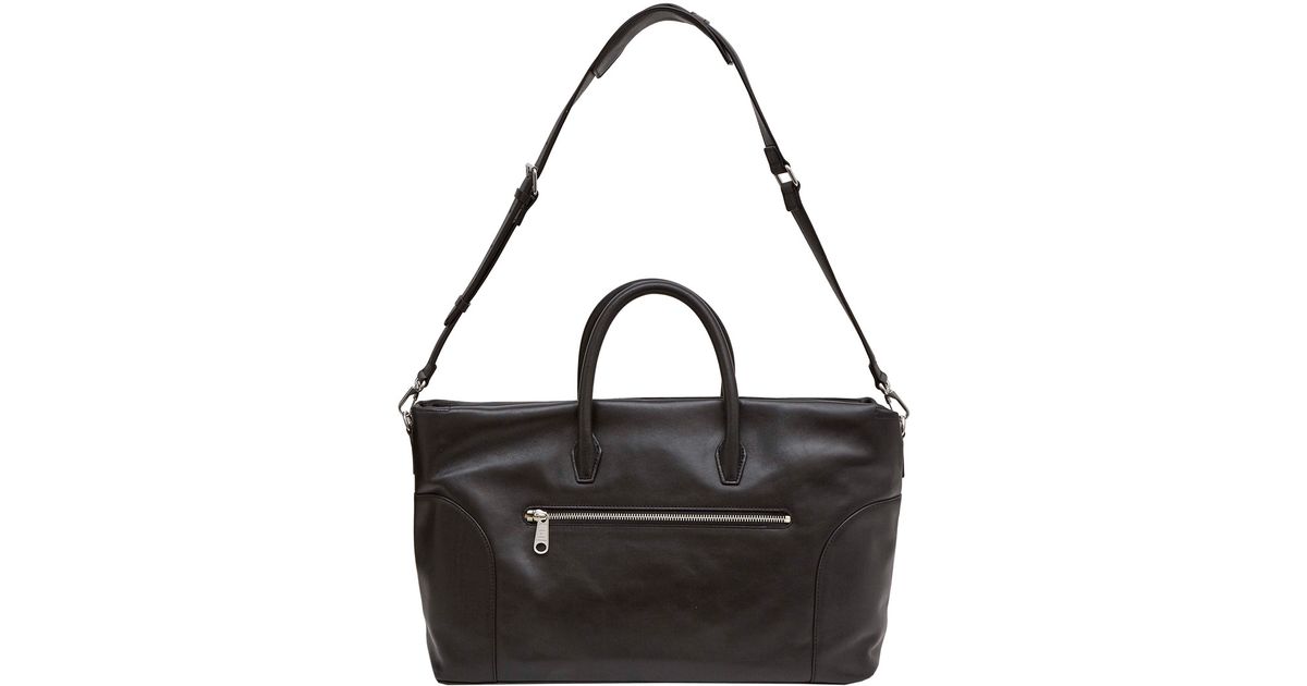 Marc By Jacobs Black Tony Weekender Leather Bag In For Marc By Jacobs Black Tony Weekender Leather Bag In For Men Lyst