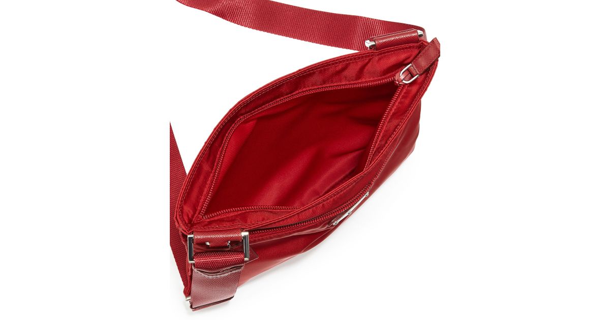 prada vela flat crossbody