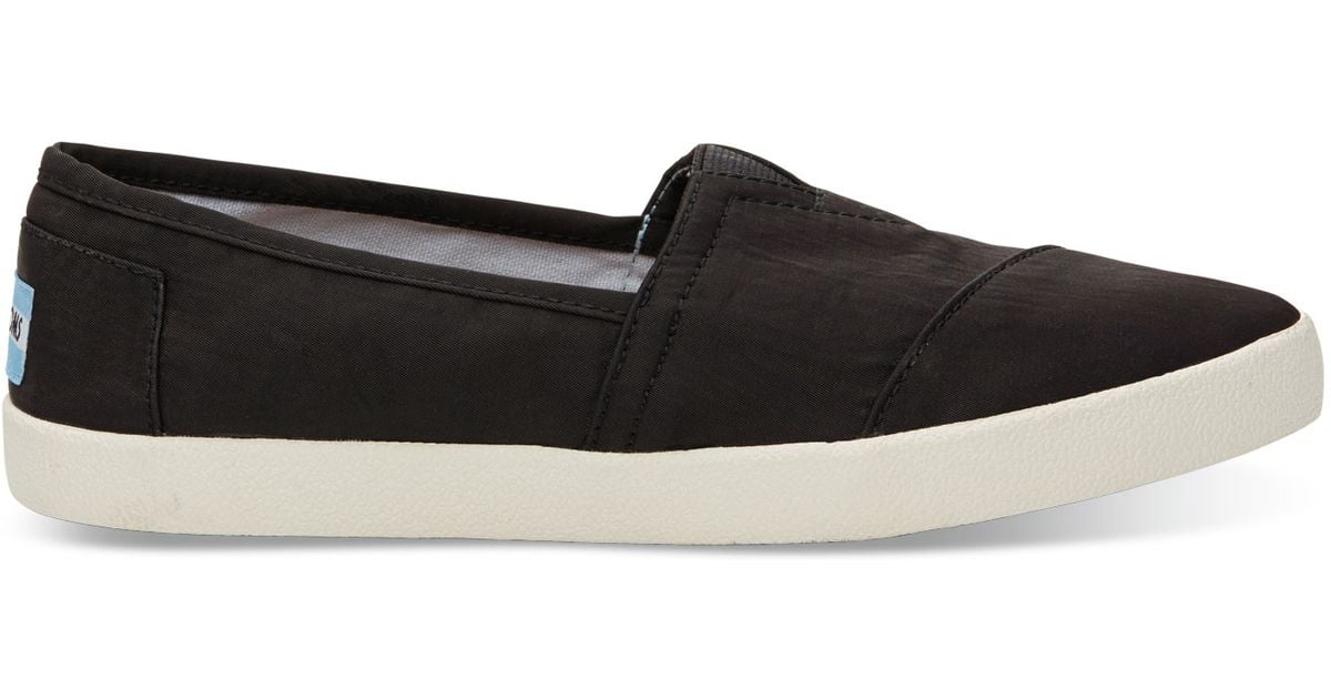toms black avalon women's
