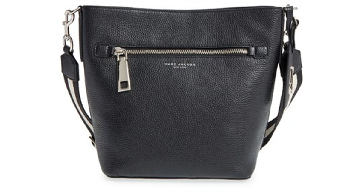 Lyst Marc Jacobs Gotham Leather Bucket Bag In Black