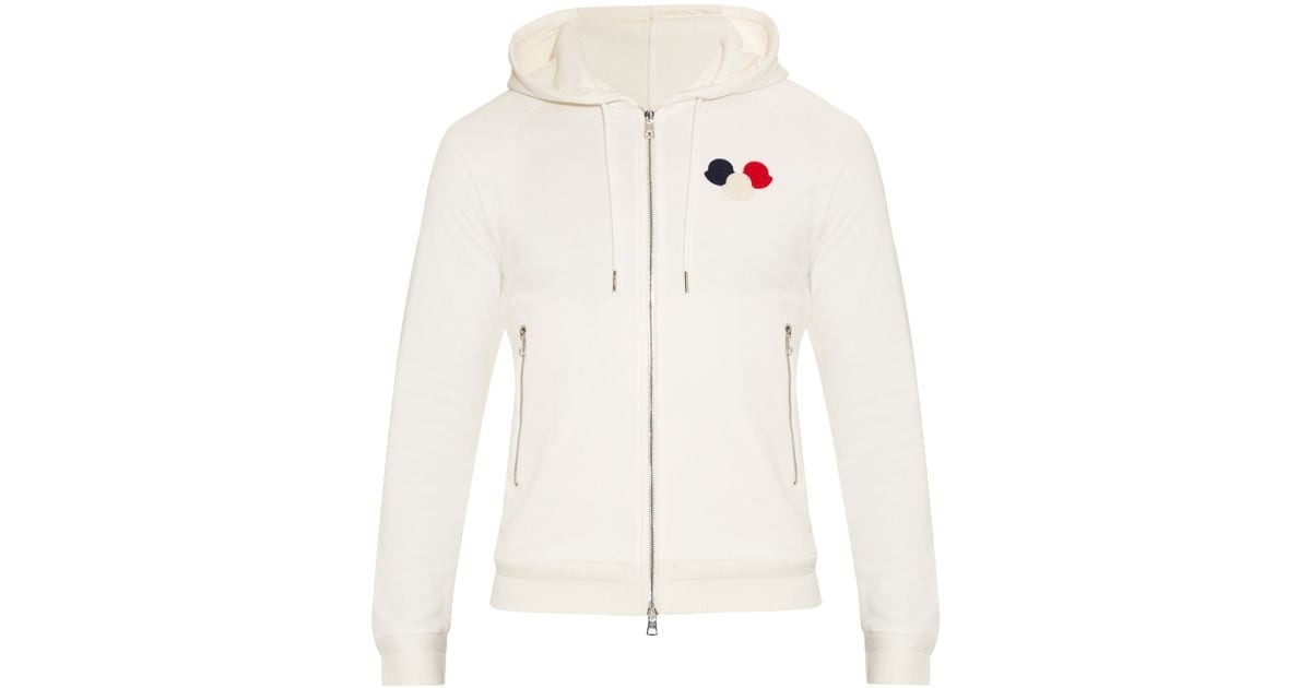 moncler white hoodie moncler white hoodie