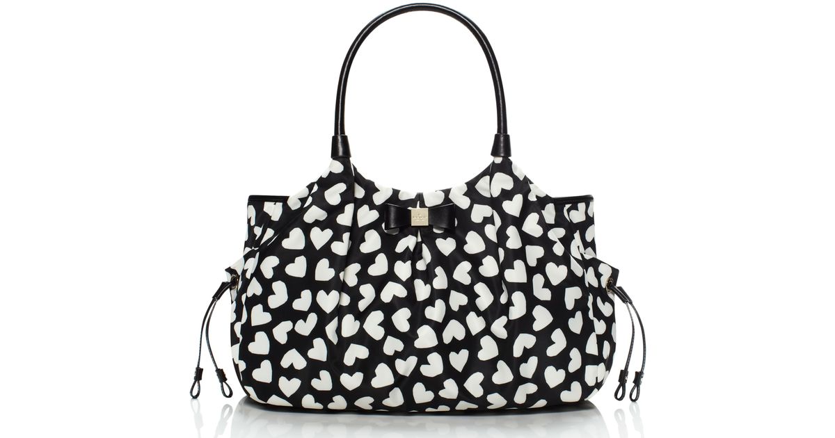 Lyst Kate Spade New York Renny Drive Nylon Stevie Baby Bag In Black