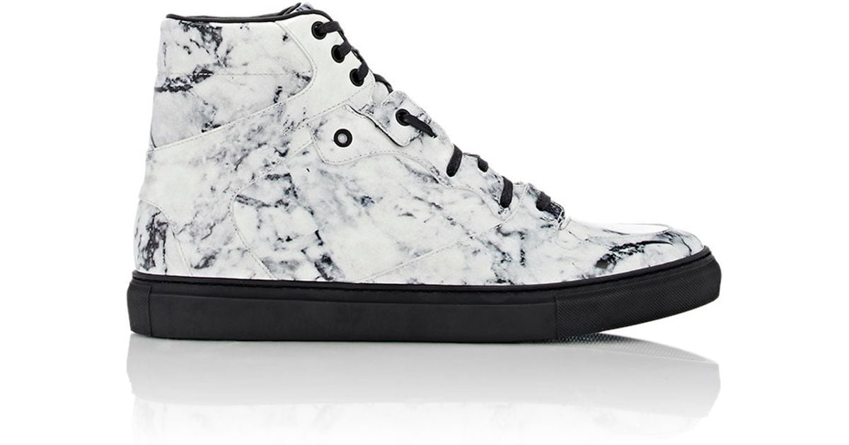 balenciaga marble sneakers