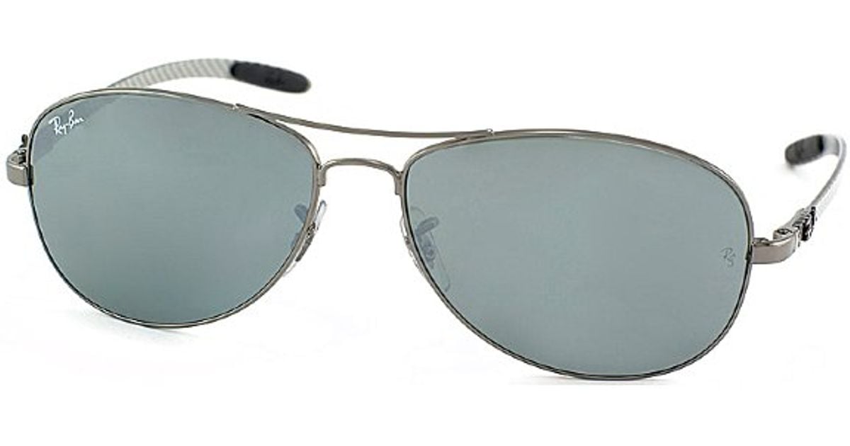 Rayban Ray Ban Tech Carbon Fibre Cockpit 00440 Gunmetal Sunglasses