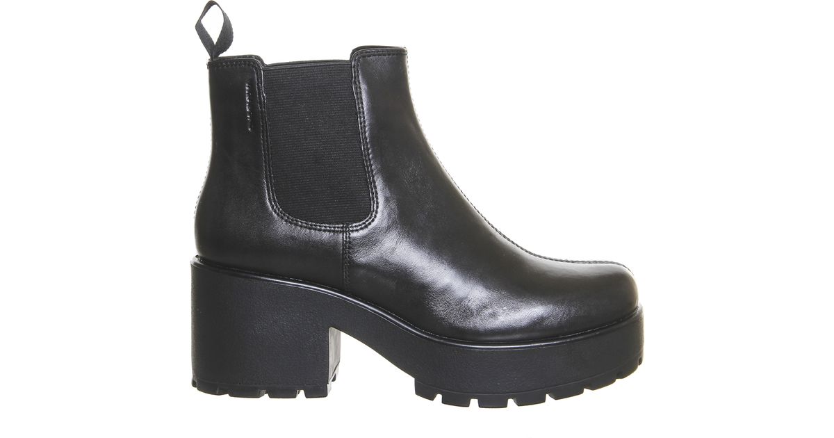 vagabond dioon elastic chelsea boots