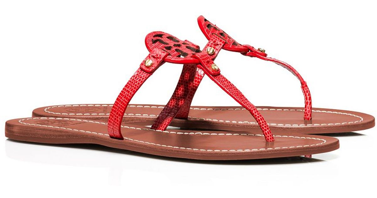 mini miller flat thong sandals