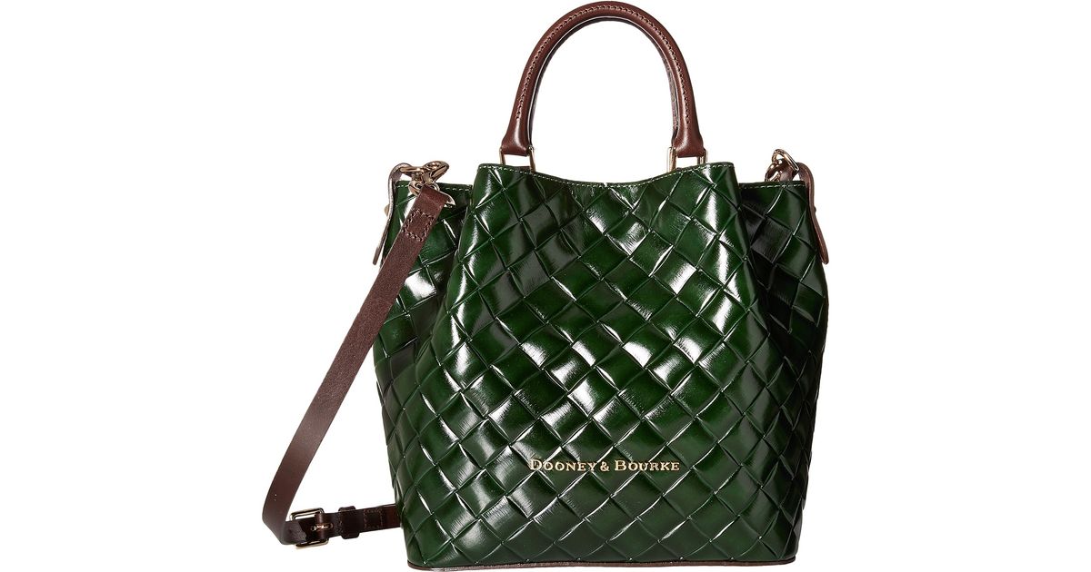 green and brown dooney and bourke