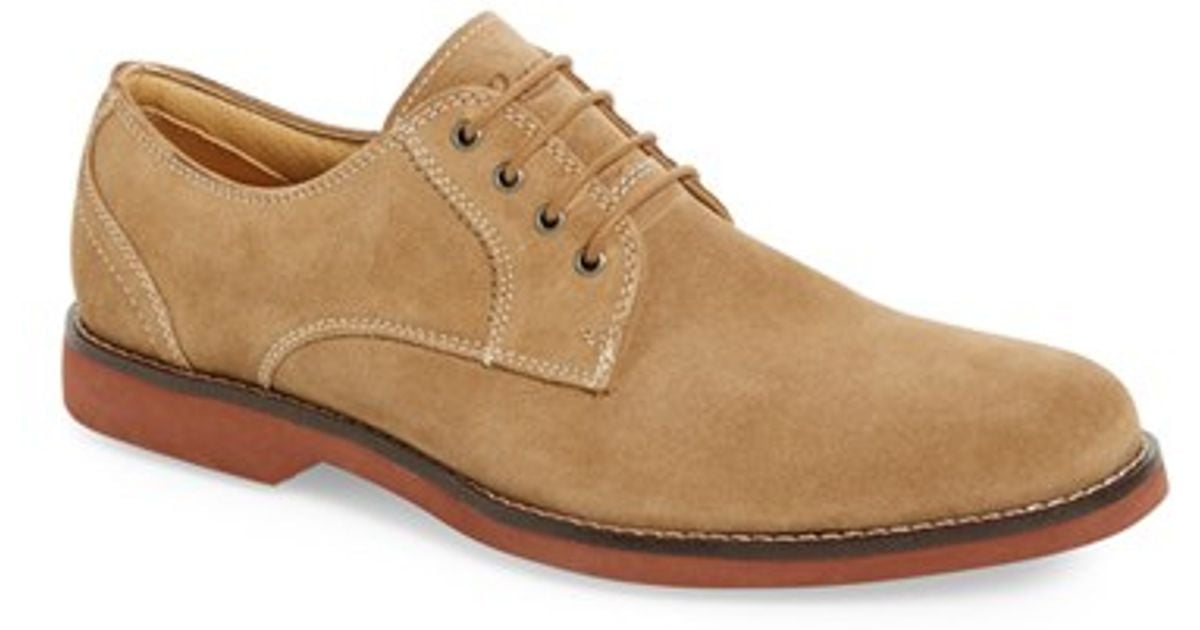 G.h. bass & co. 'proctor' Buck Shoe in Natural for Men | Lyst