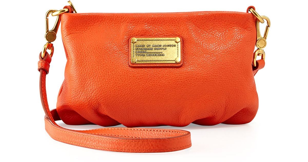 Lyst Marc By Jacobs Classic Q Percy Crossbody Bag Ed Lyst Marc By Jacobs Classic Q Percy Crossbody Bag Ed Orange In