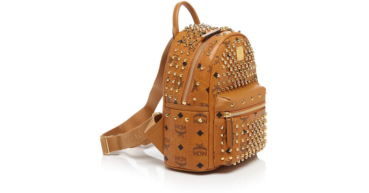 Mcm Backpack Diamond Visetos Mini In Pink Lyst