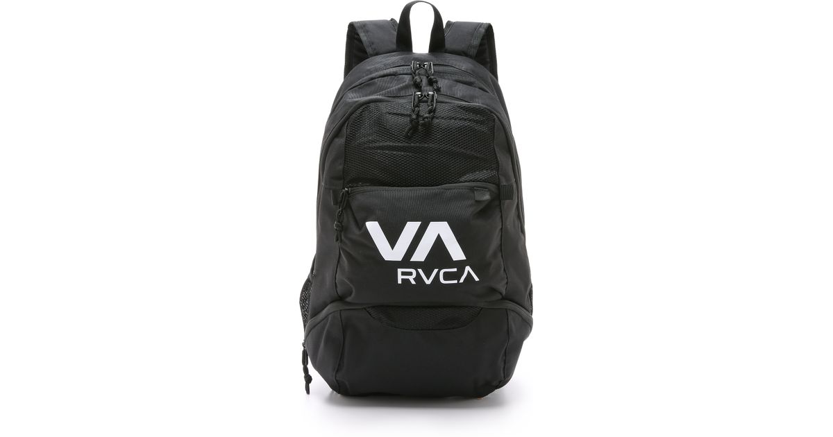 lyst rvca century training backpack in black for men