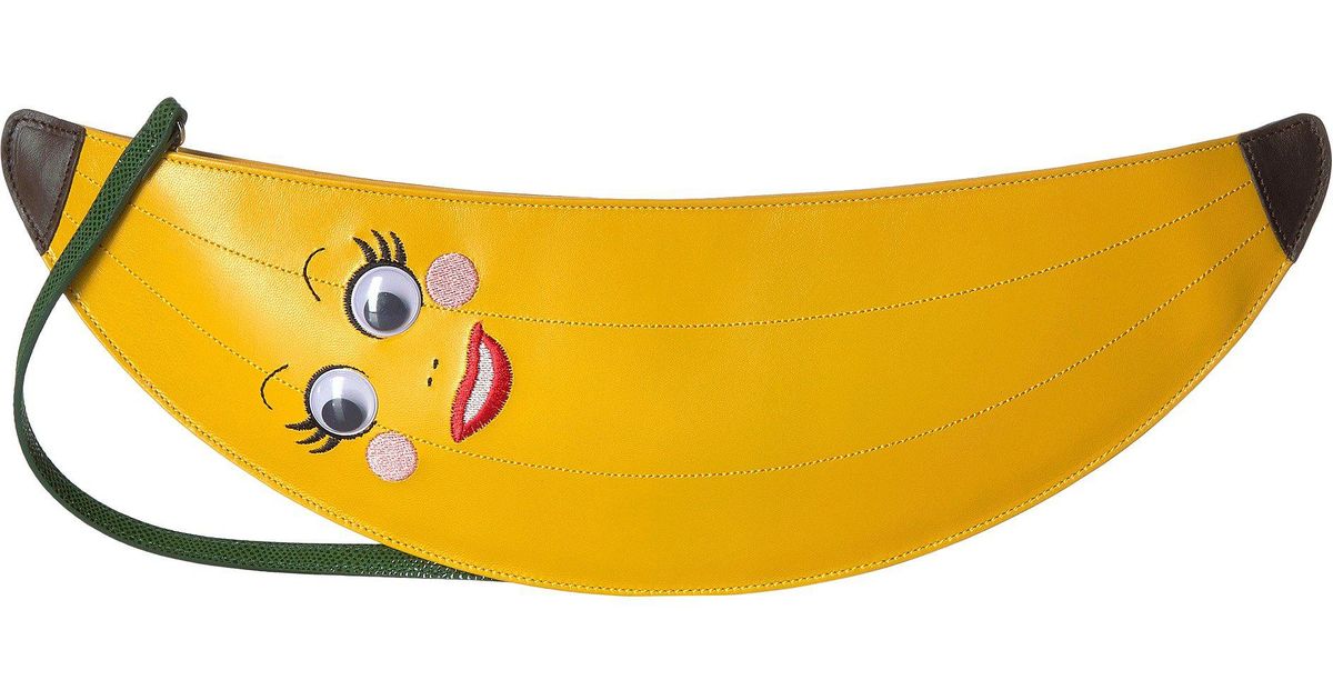 Lyst Charlotte Olympia Banana Bag In Yellow