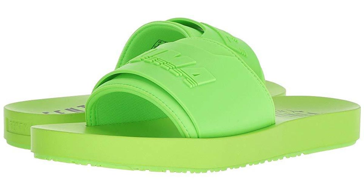 fenty puma slides green