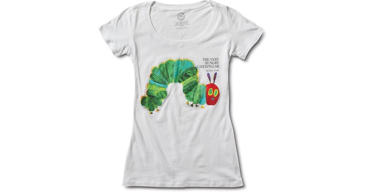 lyst toms the very hungry caterpillar womens t shirt in green toms white the very hungry caterpillar womens t shirt product 1 18448952 0 575627330 normal jpeg
