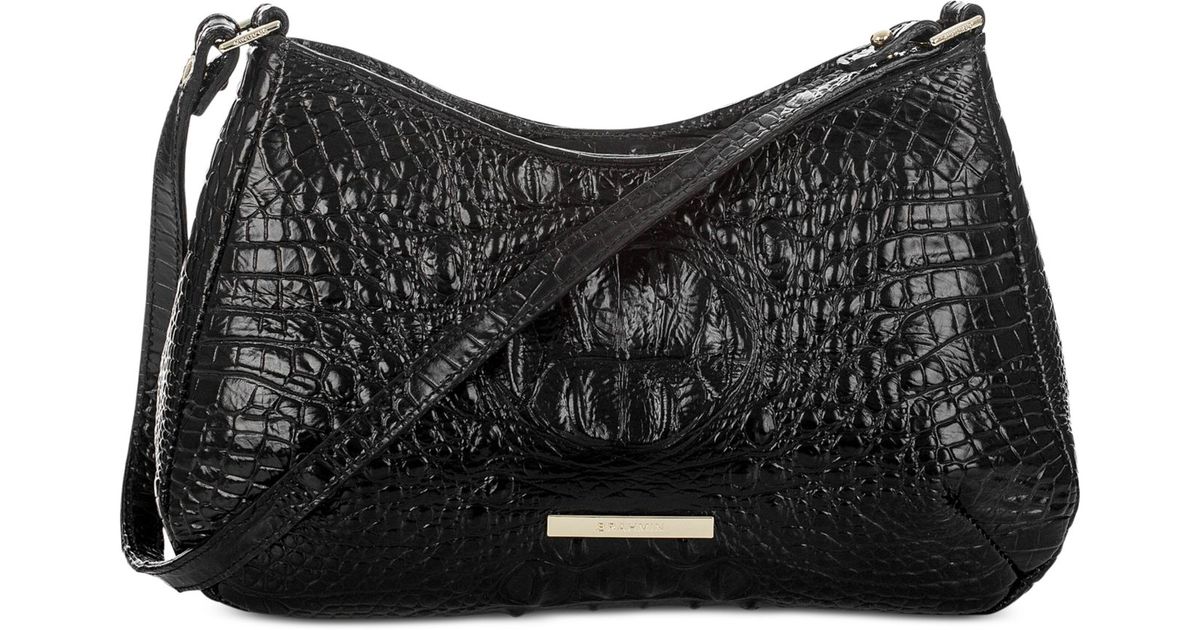 brahmin black shoulder bag