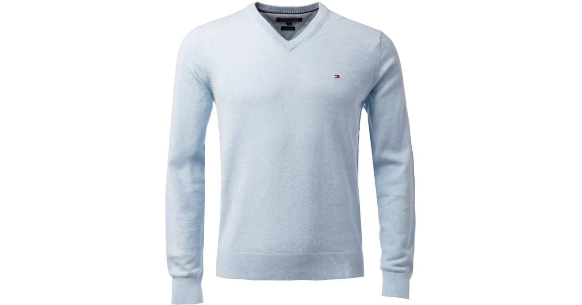 v neck tommy hilfiger jumper