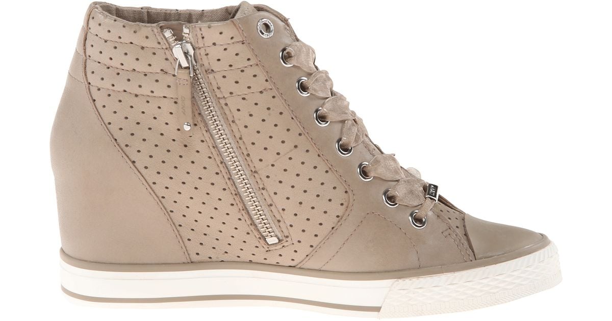 dkny cindy wedge sneakers