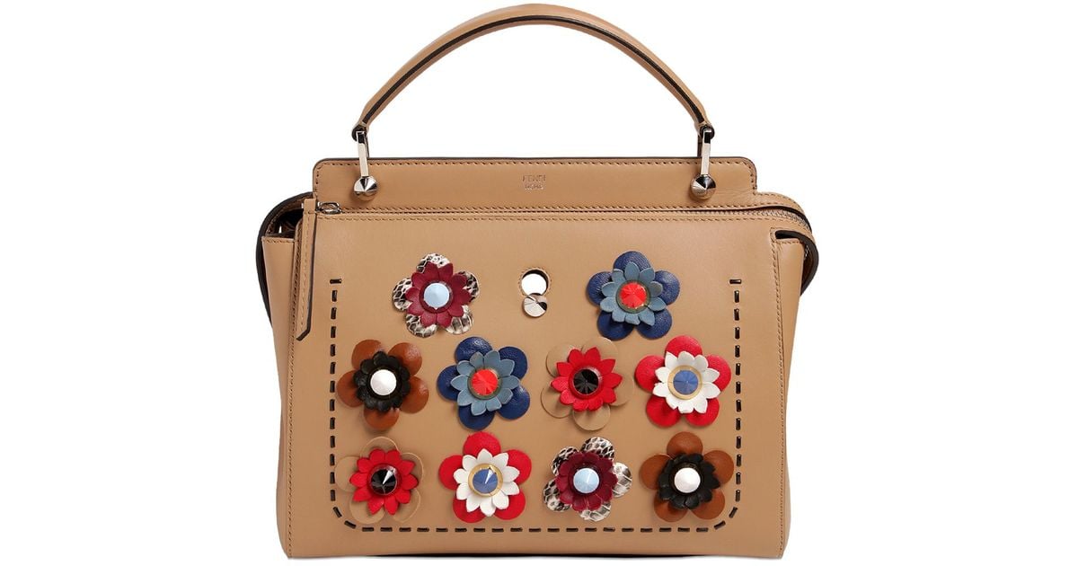 fendi baguette embroidered bag