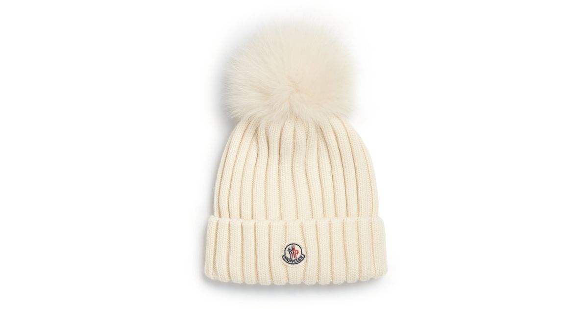 moncler white beanie moncler white beanie