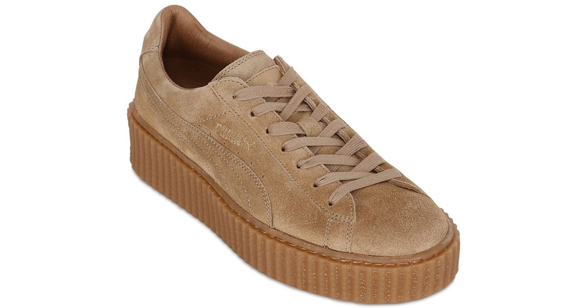 puma rihanna creepers beige puma rihanna creepers beige