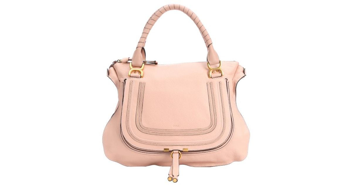 replica chloe marcie - Chlo Blush Nude Leather Large \u0026#39;marcie\u0026#39; Tote Bag in Pink (blush ...