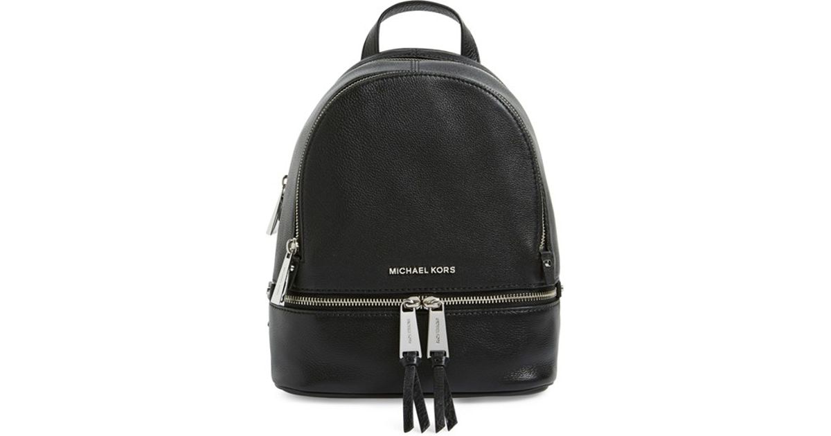 black and silver backpack