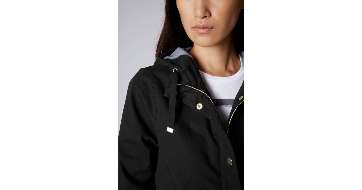 Lyst Lightweight Swing Jacket in Blue