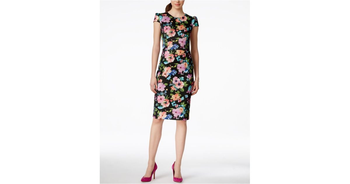 Betsey Johnson Floral Sheath Dress