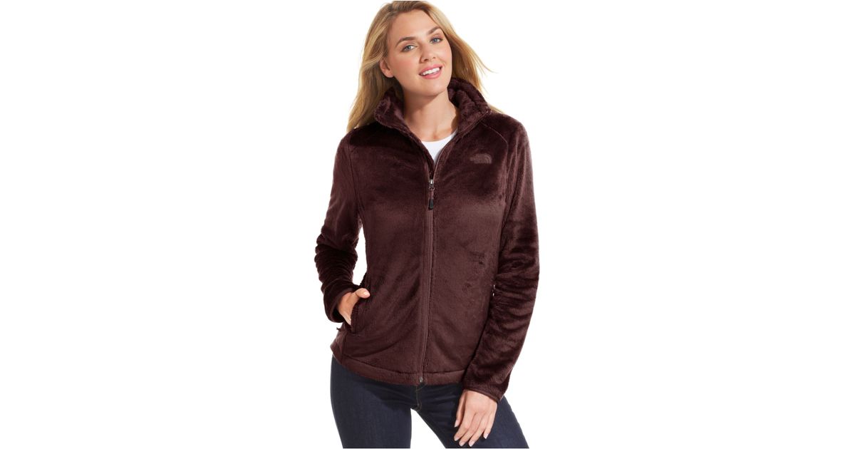 north face osito jacket brown