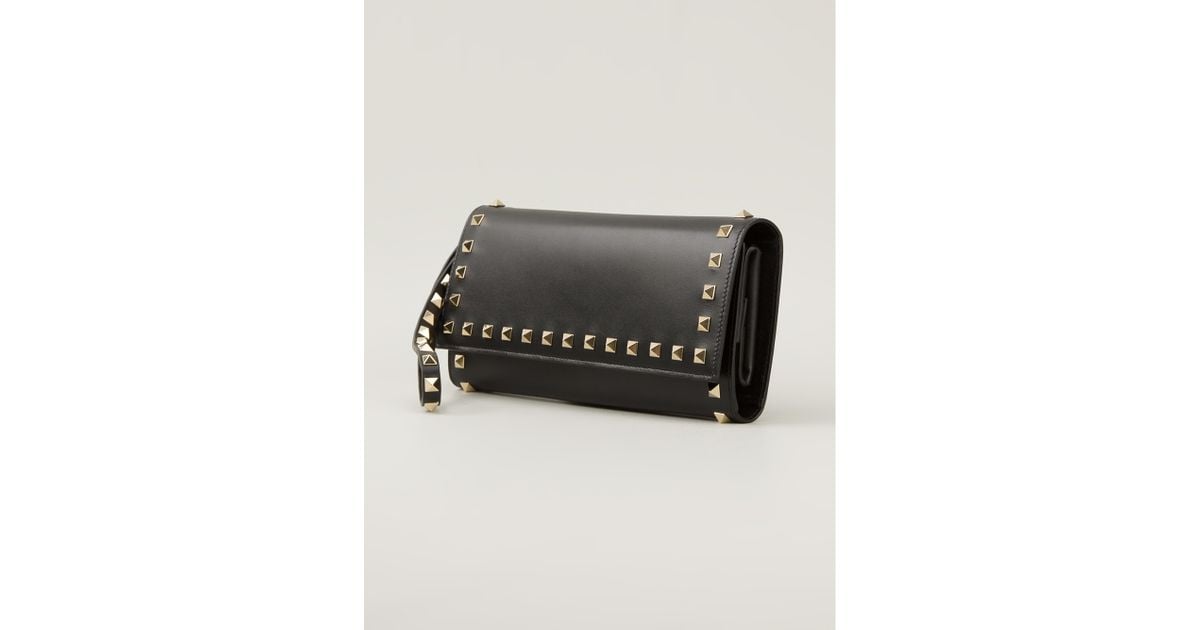 black valentino rockstud clutch